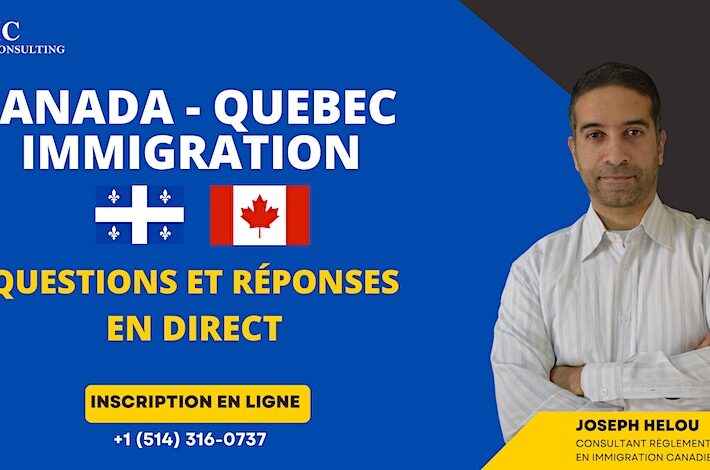 Canada-Quebec Immigration – Q&R En Direct (Douala)